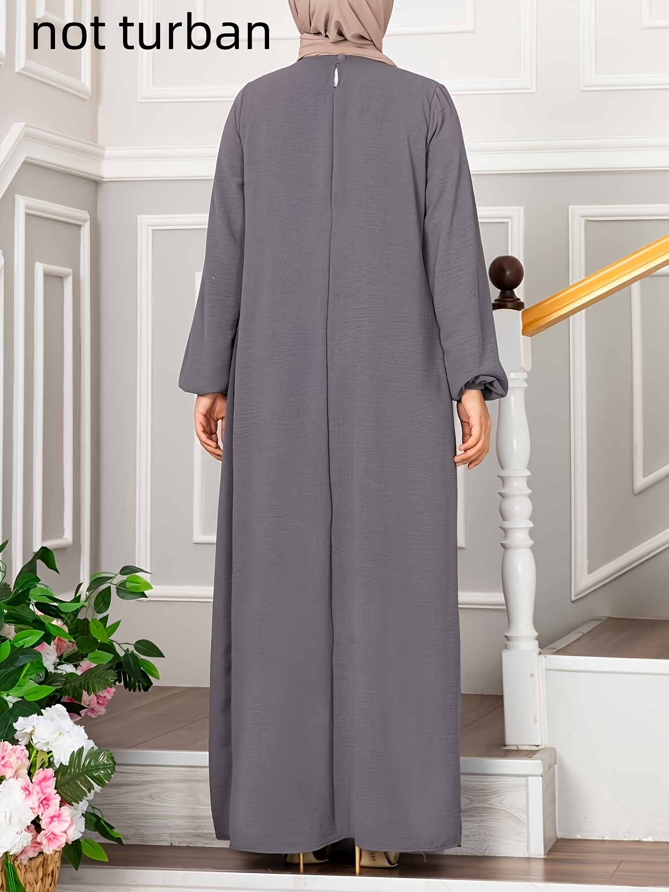 pleated modest dress muslim dress prom dress evening - Temu United Arab  Emirates