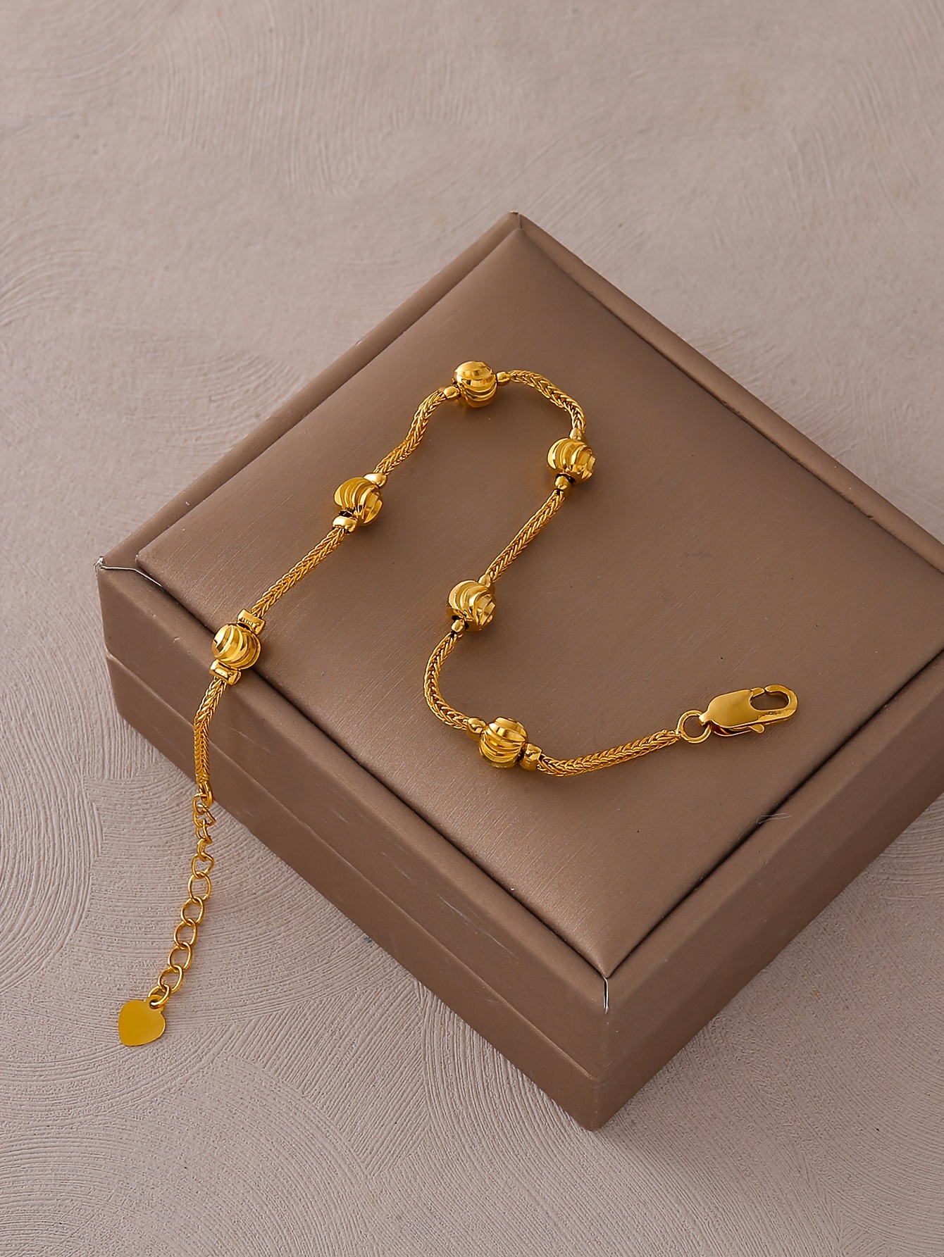 elegant 24k gold plated copper bracelet for women classic court   for   parties details 0