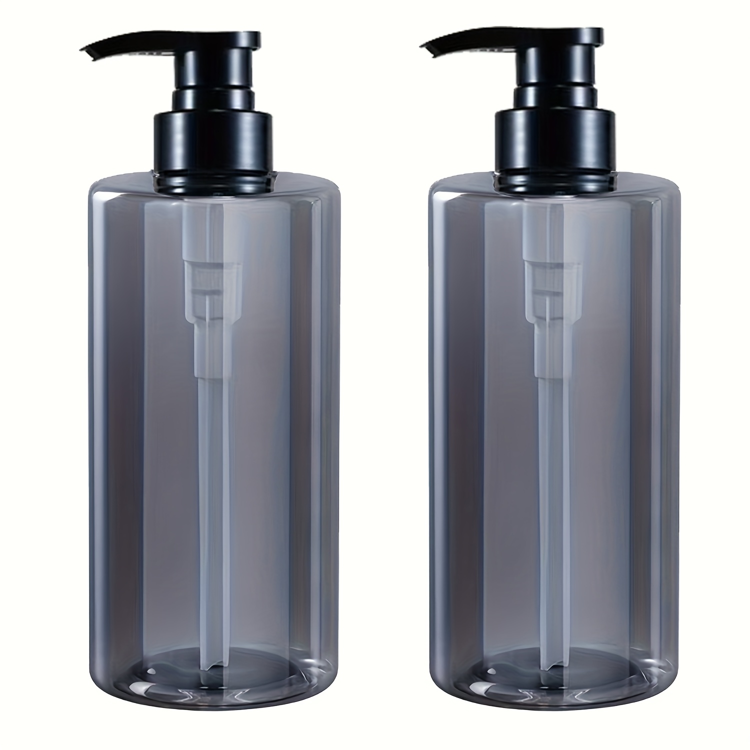 Image of 2 Pump-type Dispenser Press-type Plastic High-end Cosmetic Sub-bottles, Hand Sanitizer Bottles, Shampoo Bottles And Other More Liquid Plastic Sub-bottles 300ml/500ml Optional