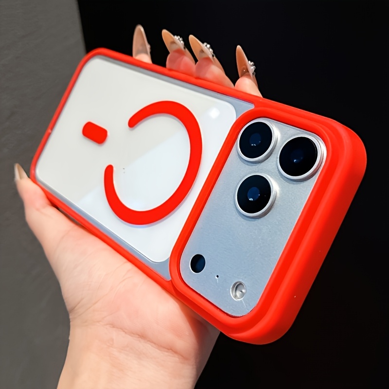 TEMU Phone Case - Suitable For Iphone 18 Pro Max 17 Pro Max 17 Air Ultra-thin Transparent Wireless Charging Phone Case, Acrylic Shockproof Protective