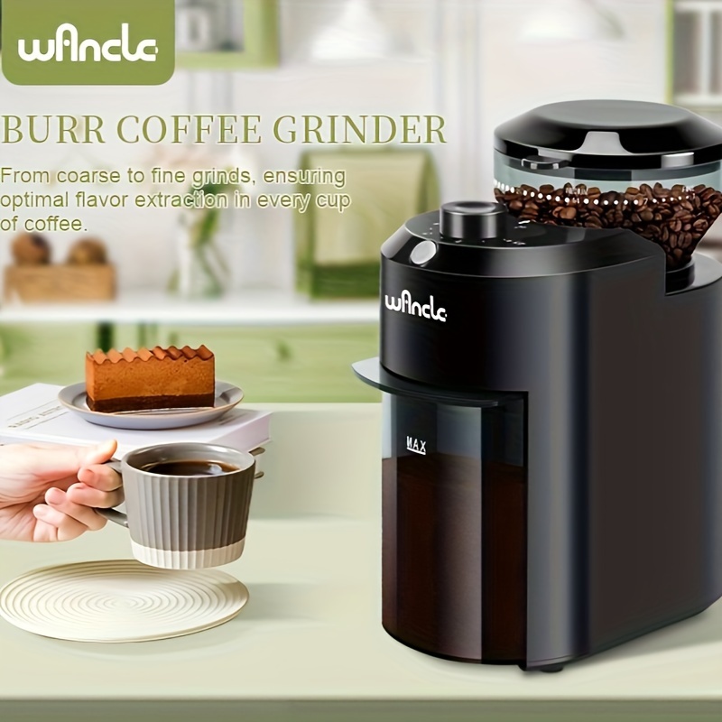 Electric Burr Coffee Grinder with 28 Grind Settings