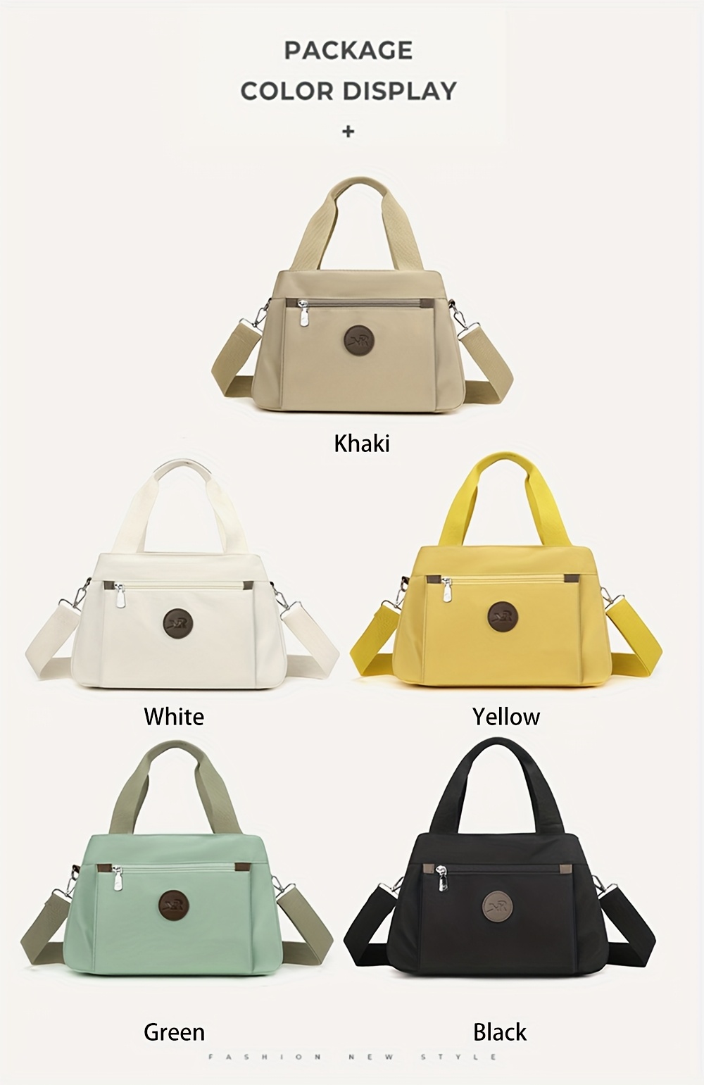 lightweight nylon waist bag for leisure featuring an adjustable strap zipper closure and lining a stylish crossbody bag with multiple pockets for   Product details 2