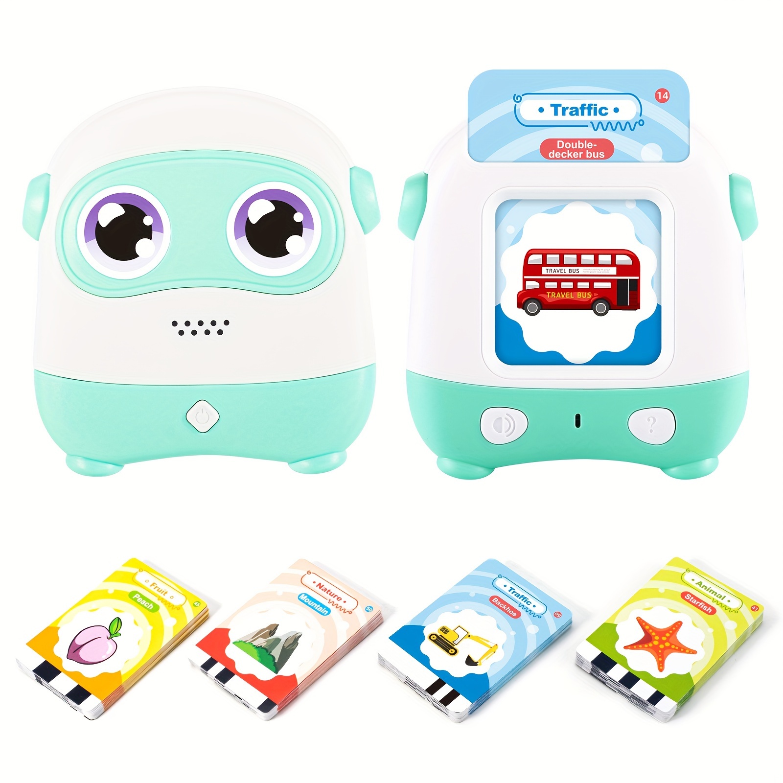 

Sight Words Talking Flash Cards, Kindergarden Space Sensory Toys, Learning Aids, 110 Audible Flash Cards For Toddlers, Educational Montessori Toys