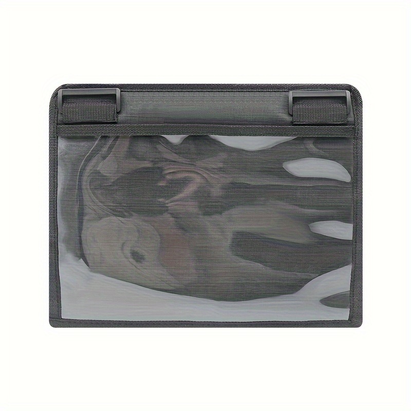 Travel Organizer Bag, Car Seat Back Tablet Storage Pouch For Train And Airplane Trips