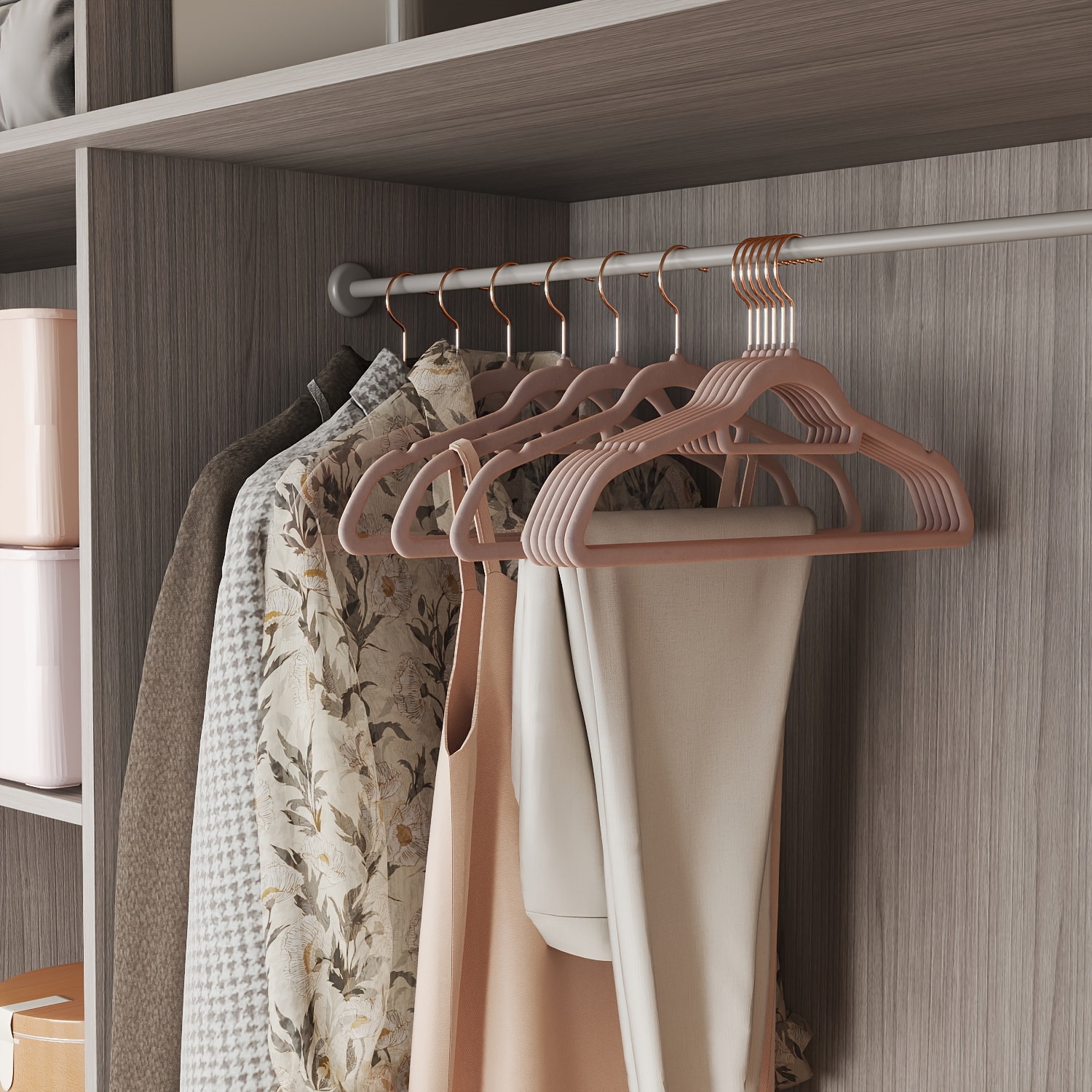 Buy TIMMY Hangers Black Velvet Hangers - Suit Hangers  50-Pack  Ultra Thin Space Saving Coat Hanger And Heavy Duty Clothes Hangers With 360 Rotating