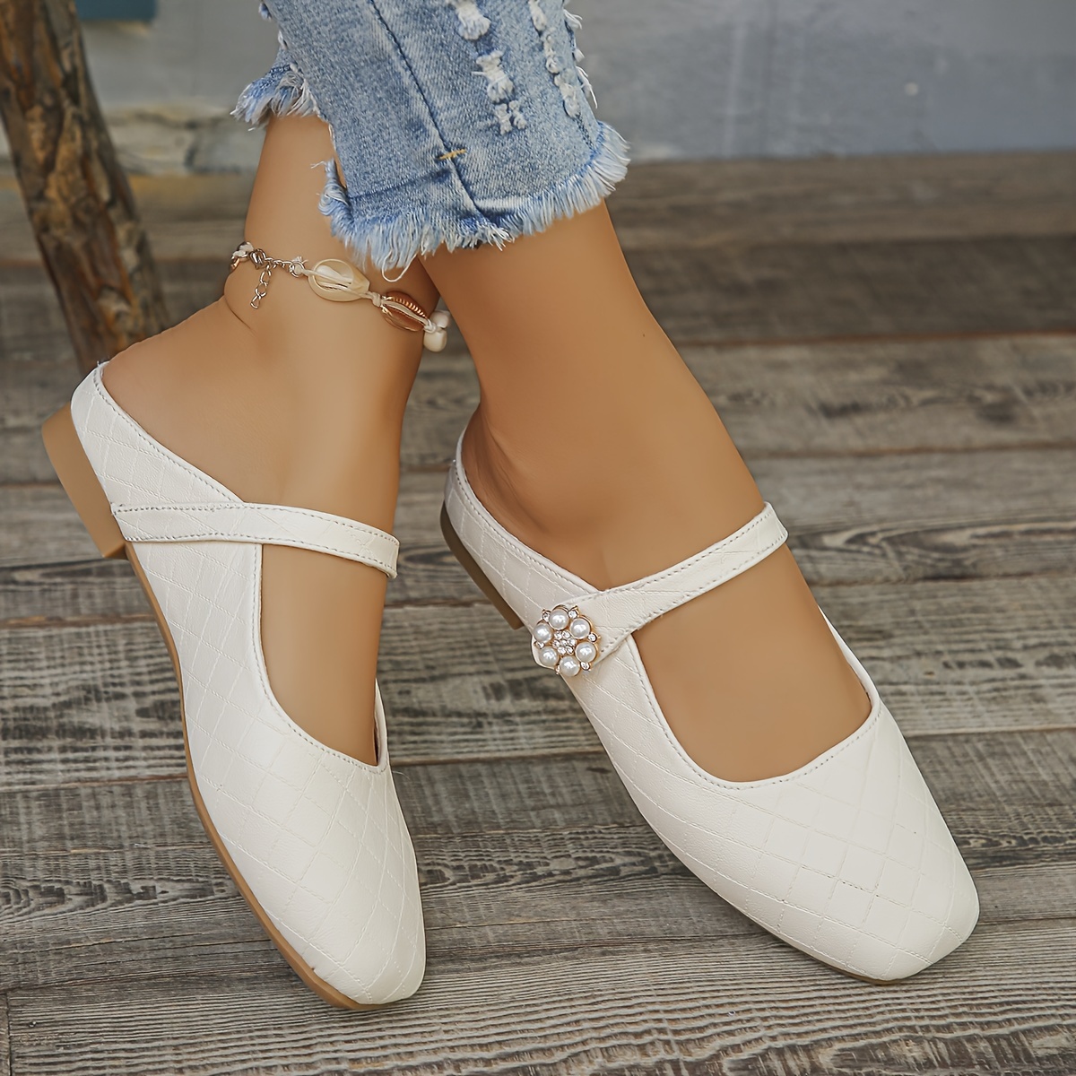 white ballet flats sold on Temu United States white ballet flats sold on Temu United States