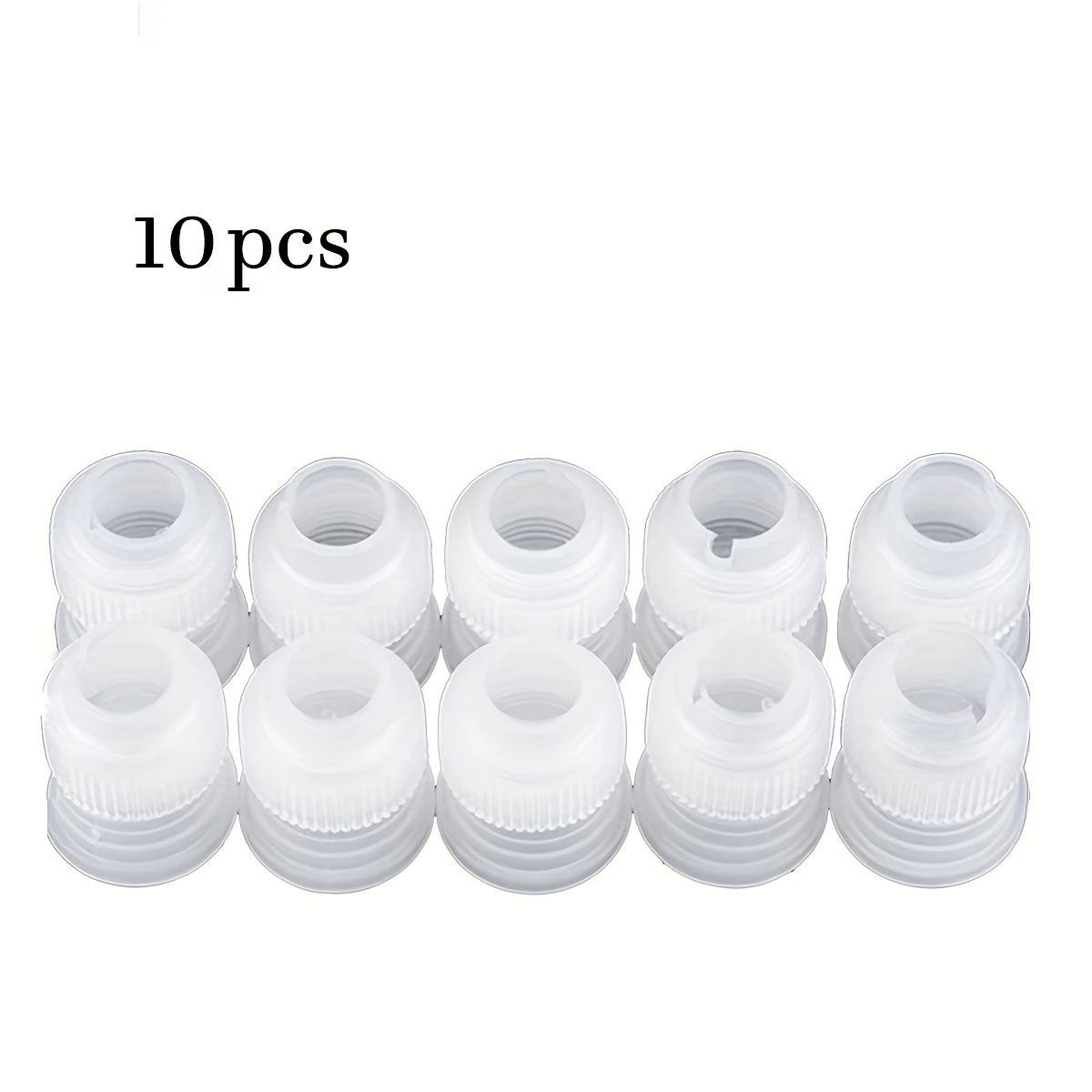 Image of 10 Pastry Bag For Cake Cream Decorating Tips, Baking Additions