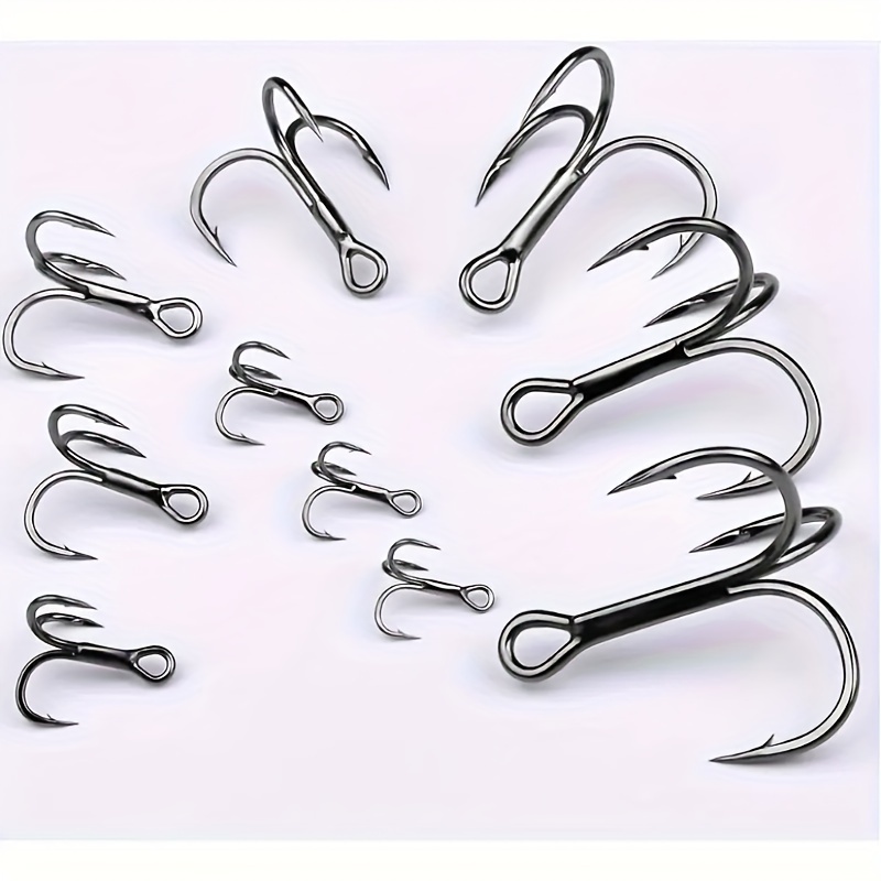 

- Hooks - Super Tenacity, Sharp Tip, Iron , - (6pcs 1/0 To 5/0) For Sea Big