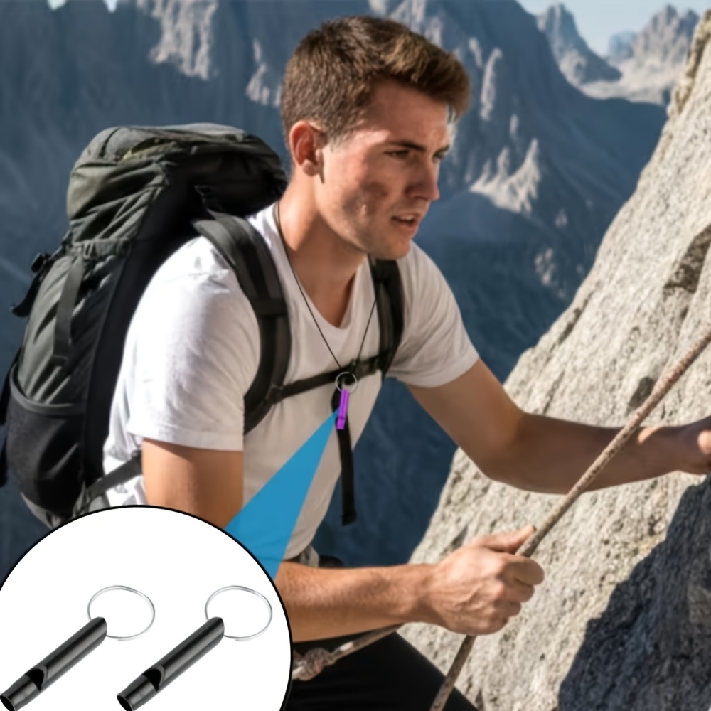 53pcs Custom Engraved Survival Whistle Keychains Set