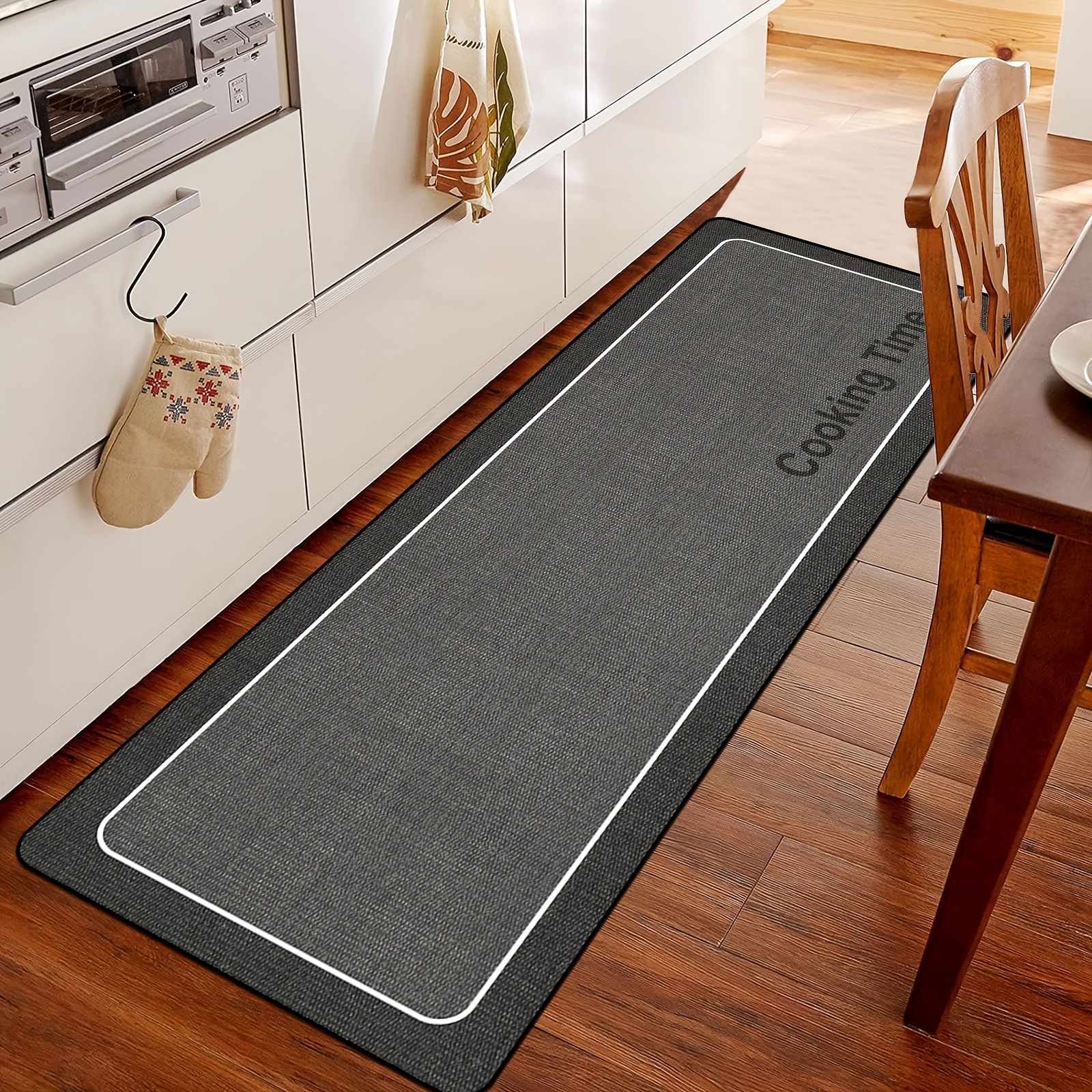 Image of 1pc, Diatomaceous Earth Material, Kitchen Mat, Rectangular Runner, Bathroom Anti-slip Pad, Door Mat, Laundry Room Carpet, Anti-slip Safety - Very Suitable For Bathroom, Kitchen