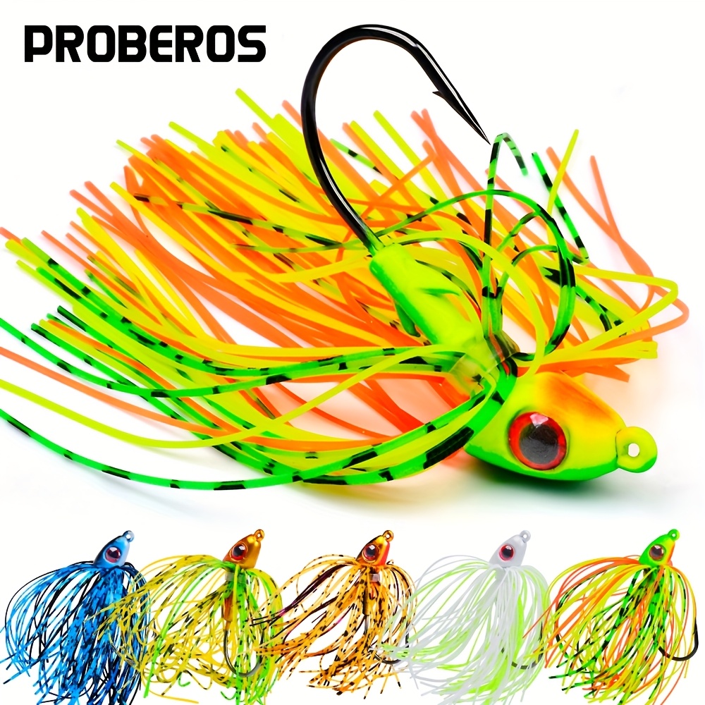 3-Piece Realistic Rubber Fishing Lures – With Sound Beads, Sharp Hooks, Great Gift