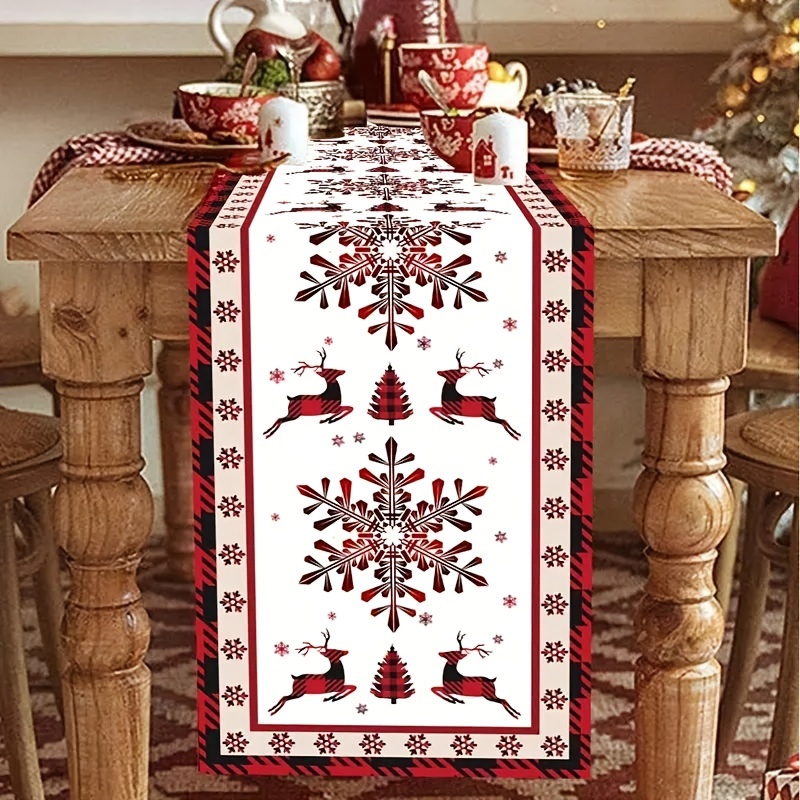 

Christmas Table & Elk - , For Dining Decor, , 's , 1pc