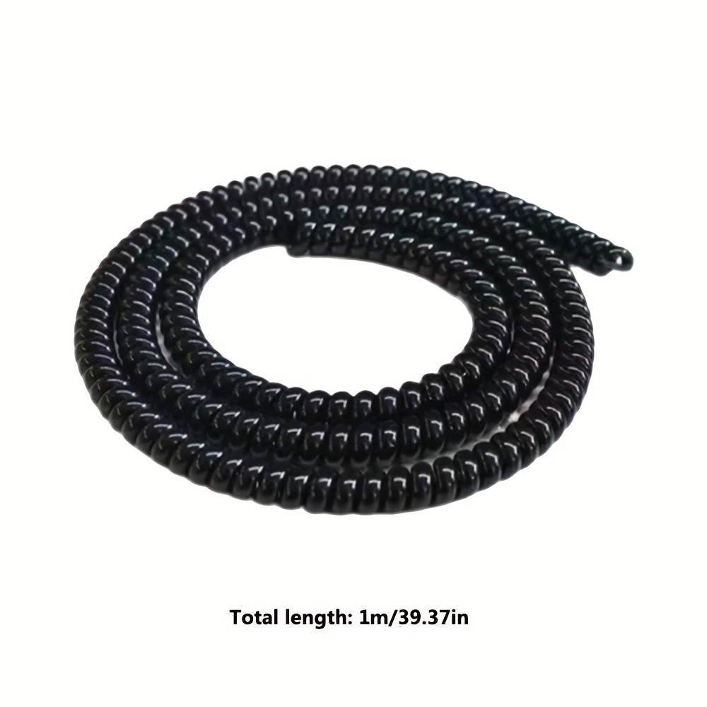 E-shop 1/2 Meter TPU Spiralkabelschutz – Hoch- Tieftemperaturbeständig, Flexibel, für Elektroroller Dualtron, ZERO, KABOO, , Xiaomi M365/1S/PRO// MAX