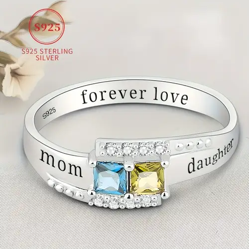 Christmas Gift To My Daughter Highs And Lows Wave Ring Christmas Gift To My Daughter Highs And Lows Wave Ring