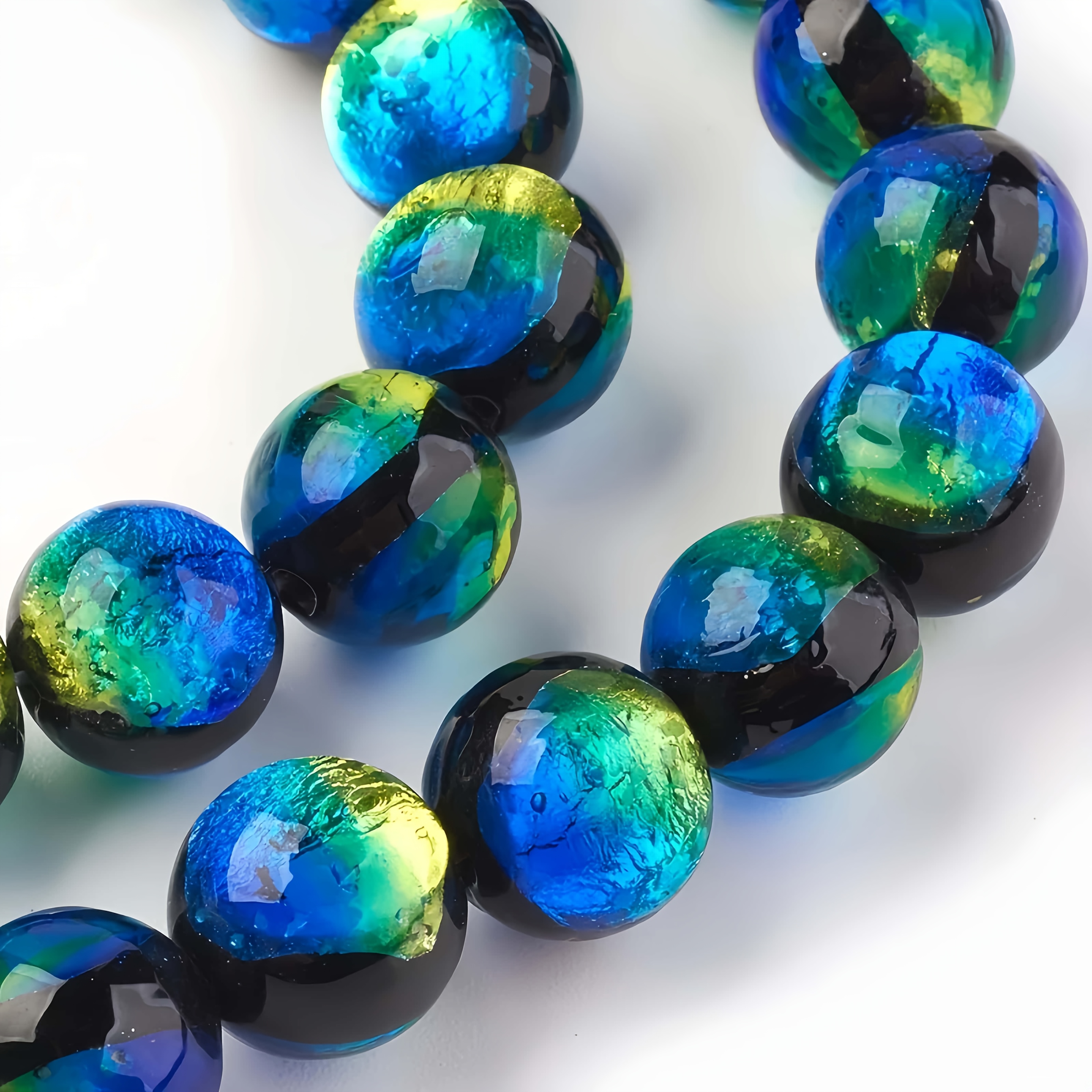 TEMU 10 Handcrafted Premium -the- Beads - 8 Gradient, Suitable For Bracelet And Necklace Jewelry Making Additions