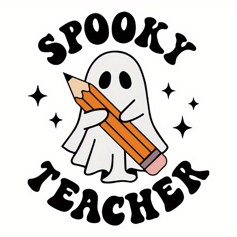 Spooky Teacher Decal