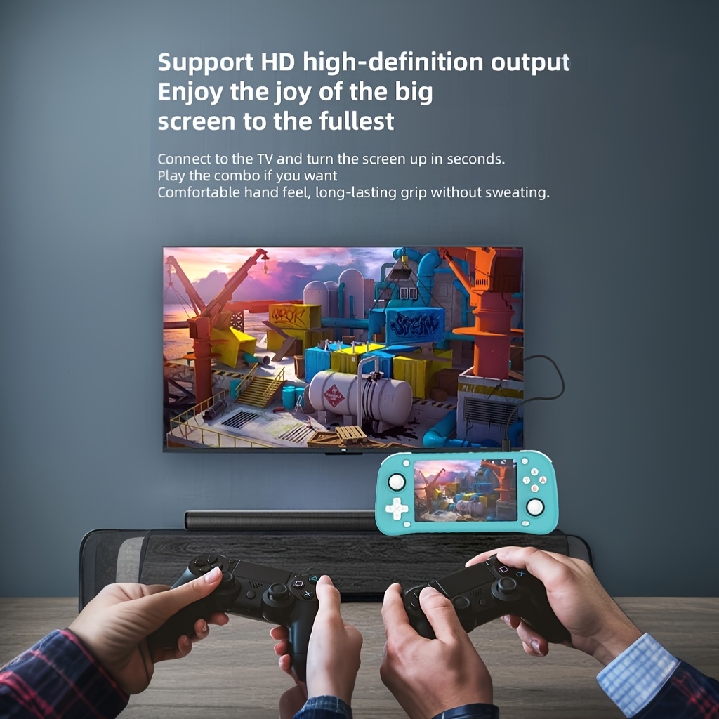 xf43 レトロ携帯ゲーム機 64gb tfカード付き システム搭載4.3インチips