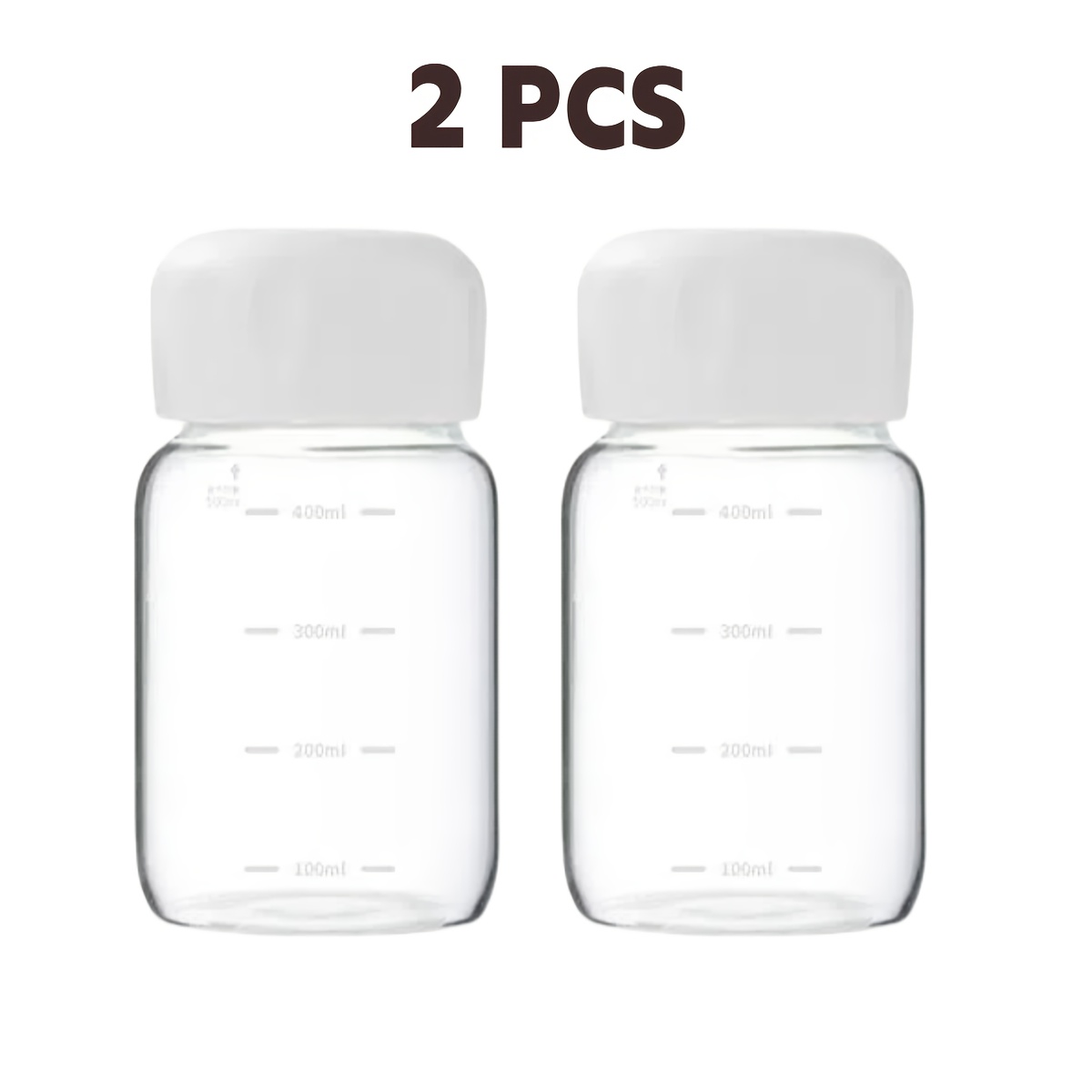 compact borosilicate glass bottle milk juice 16 9 oz 500ml - Temu Mexico