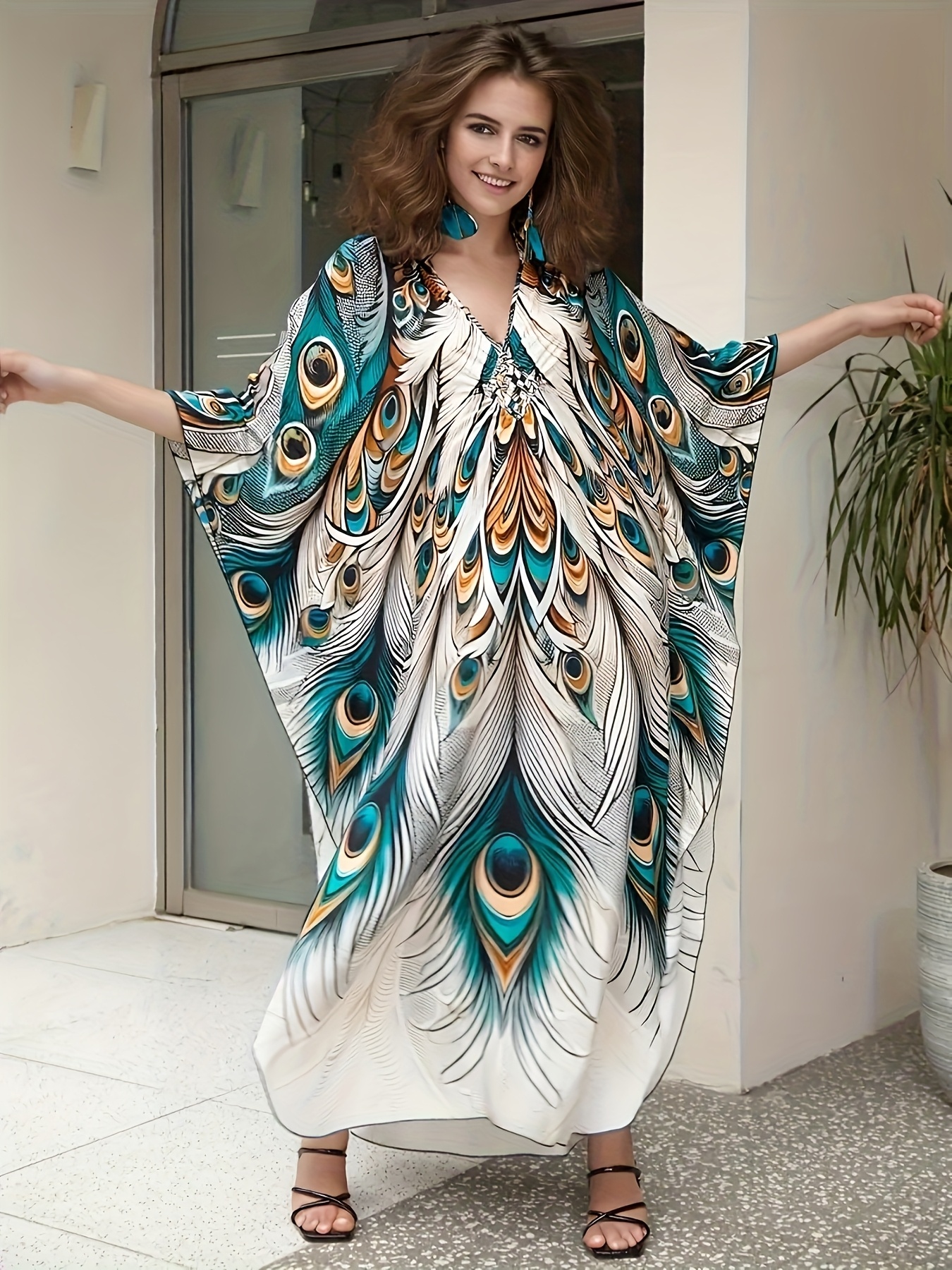 sachin and babi light blue dress Buy Multi Color Chiffon Turtle Neck Peacock Feather Print Midi Dress For  Women by Baise Gaba Online at Aza Fashions