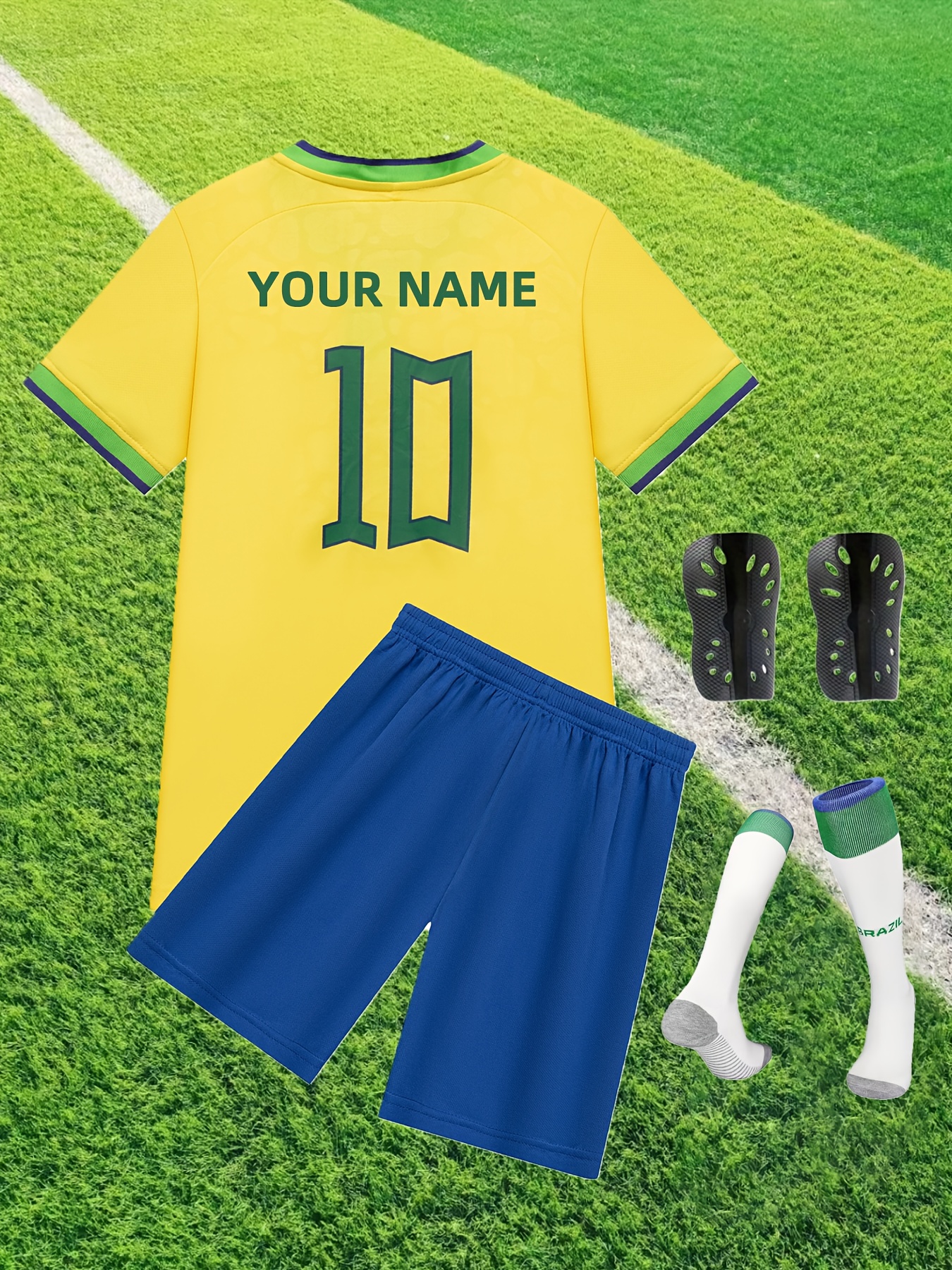 Maillot De Foot Personnalisé Enfant Ensemble Pièces (Maillot