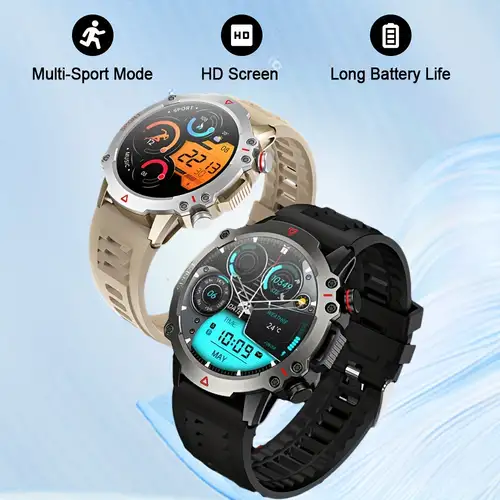 NUOVO Smart Watch 1,44 Pollici Chiamata / Ricezione Wireless