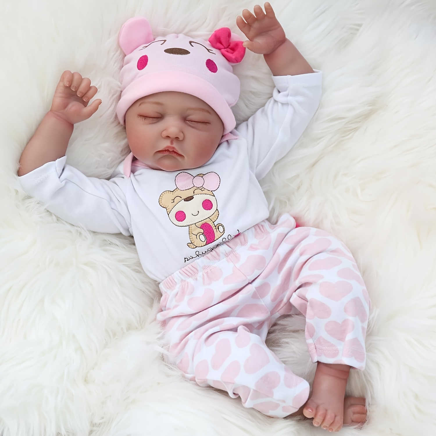 Baby Dolls Girl Sleeping Real Life Newborn Temu Canada