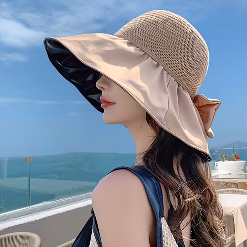 Foldable Straw Sun Hat