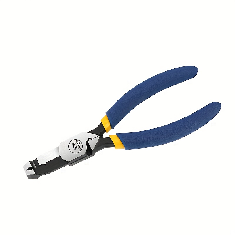 TEMU 1pc Multifunctional Anti-slip Pliers Special For Slippery Wire Removal, Nail Pulling, Rust Removal, And Slippery Screw Extraction, Suitable For