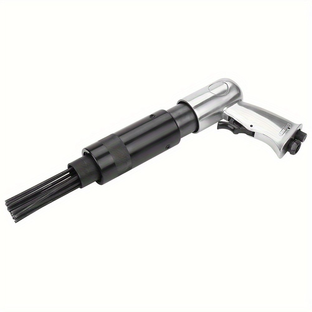 Pneumatic Needle Scaler Head – 19-Needle Rust Remover, High Carbon Steel, 3mm Needles, 1/4-Inch Inlet – For Welding Slag, Paint, Coating & Stone Carving