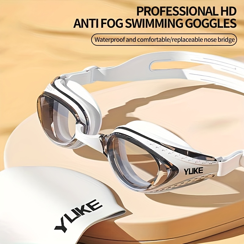 Premium Swimming Goggles, Adult Swim Goggles Anti Fog No Leak, Against