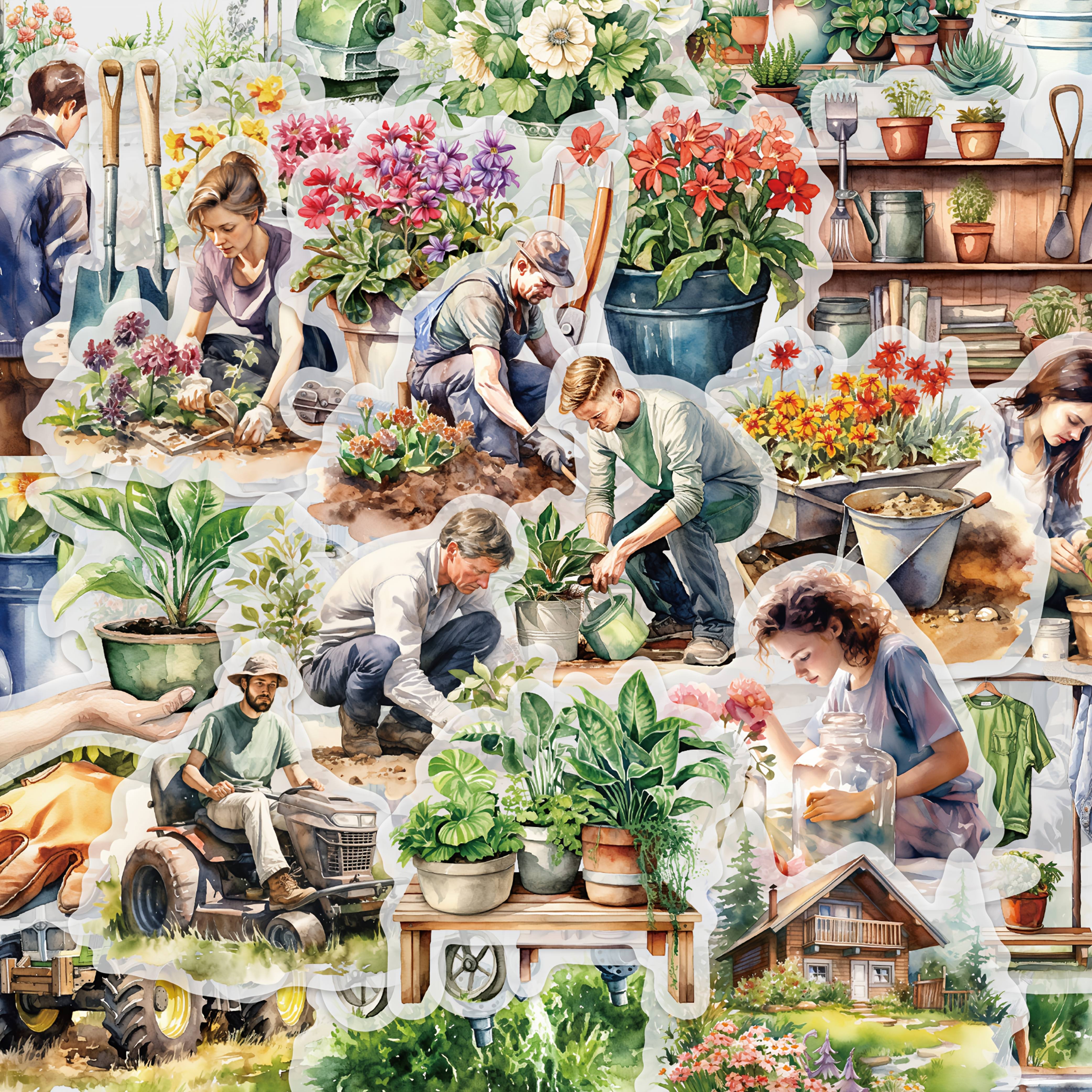 garden stickers sold on Temu United States