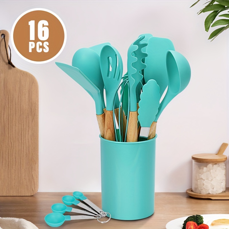 

16 - Kitchenware Set , Wooden , Spatula, - And , To