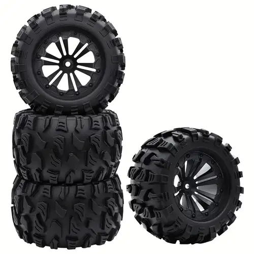 4Pcs 25Mm Pneus en Caoutchouc Dur pour 1/14 RC Semi Tracteur Camion 4Pcs 25Mm Pneus en Caoutchouc Dur pour 1/14 RC Semi Tracteur Camion