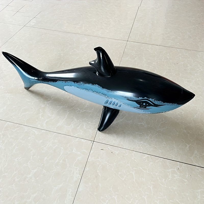 Inflatable Shark Pool Toys Inflatable Pool Float For Kids And Adults ...