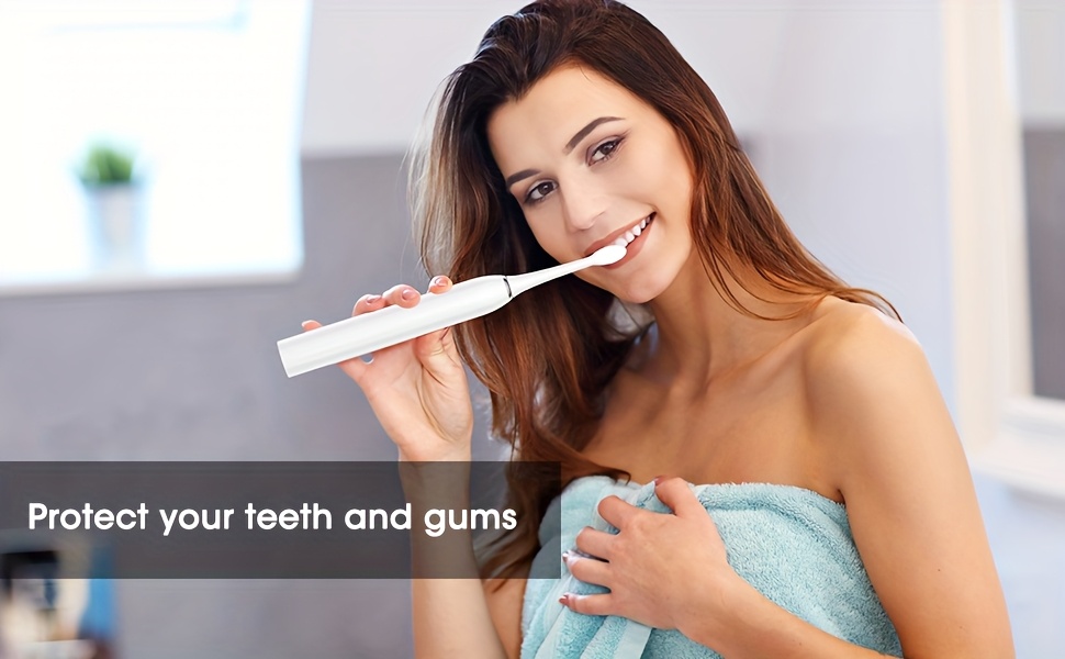  flexible broom smart electric toothbrush rechargeable ipx7 adult automatic toothbrush 5 working usb charging suitable for and gifts for friends mothers day gift box details 4