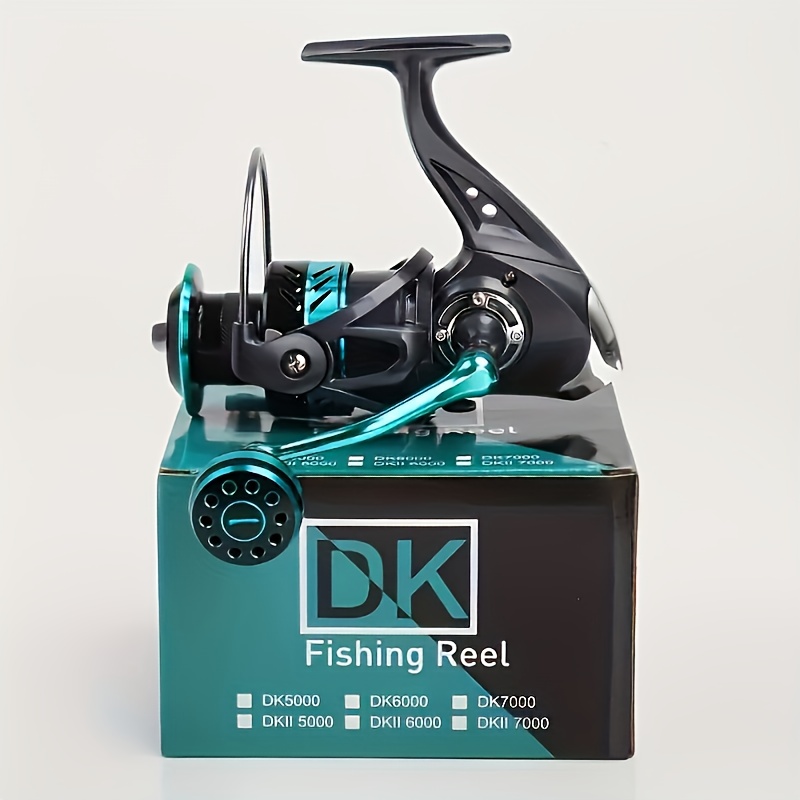 dk 5000 fishing reel Enhanced Cutting Tolerance DK All-Metal Spinning Reel -