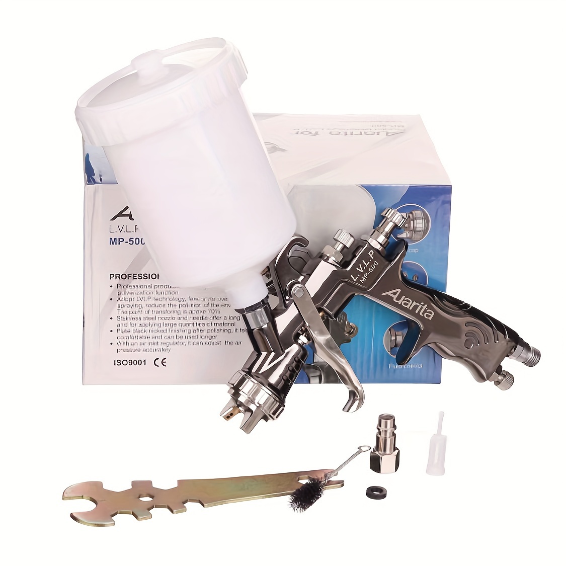 

Mp-500 Spray Gun L.v.l.p 1.3mm Nozzle 600ml Cup