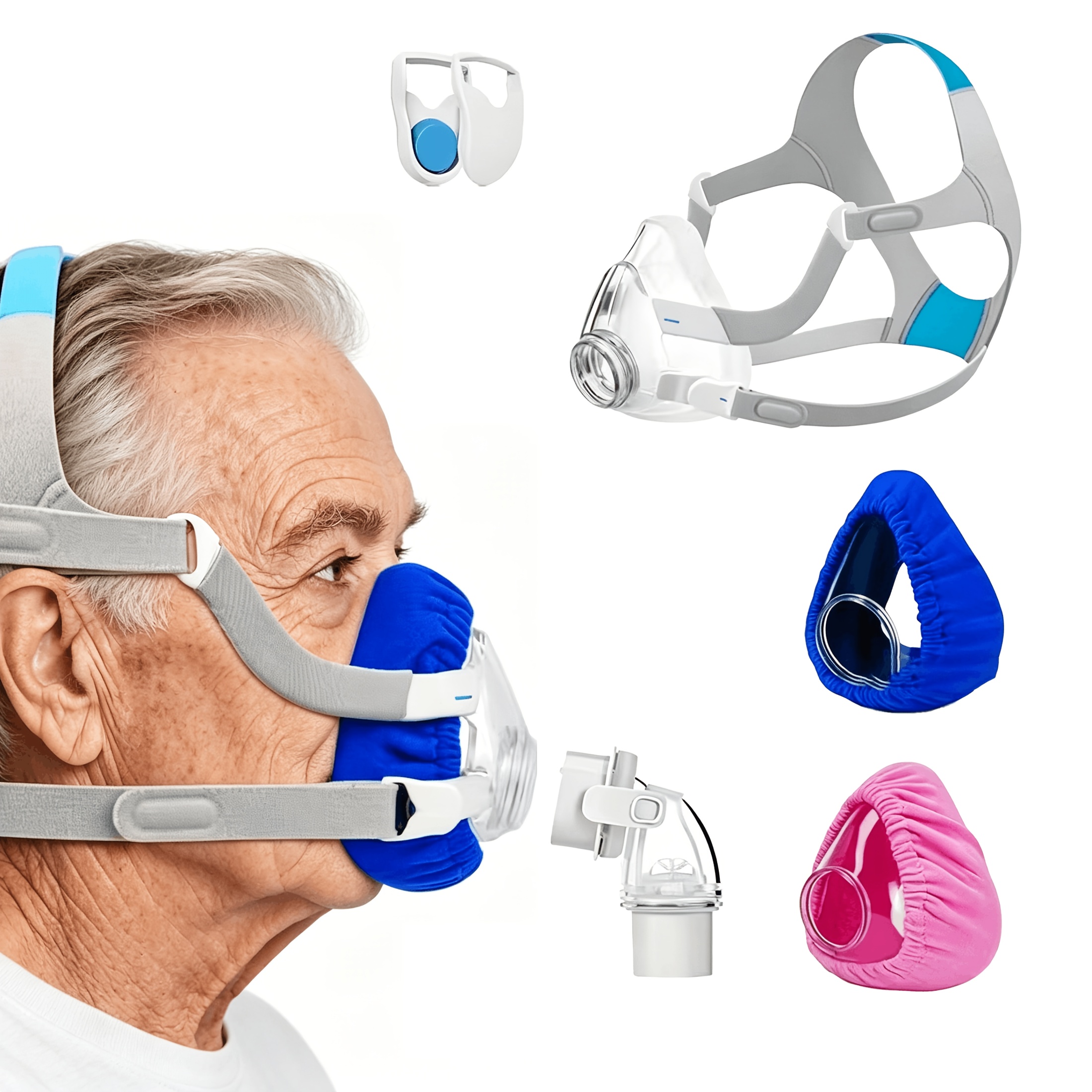 Latest Universal Headband Replacement All Additions, Including Headband, Magnetic , 2pcs Pads (m/l), Frame, Elbow Connector