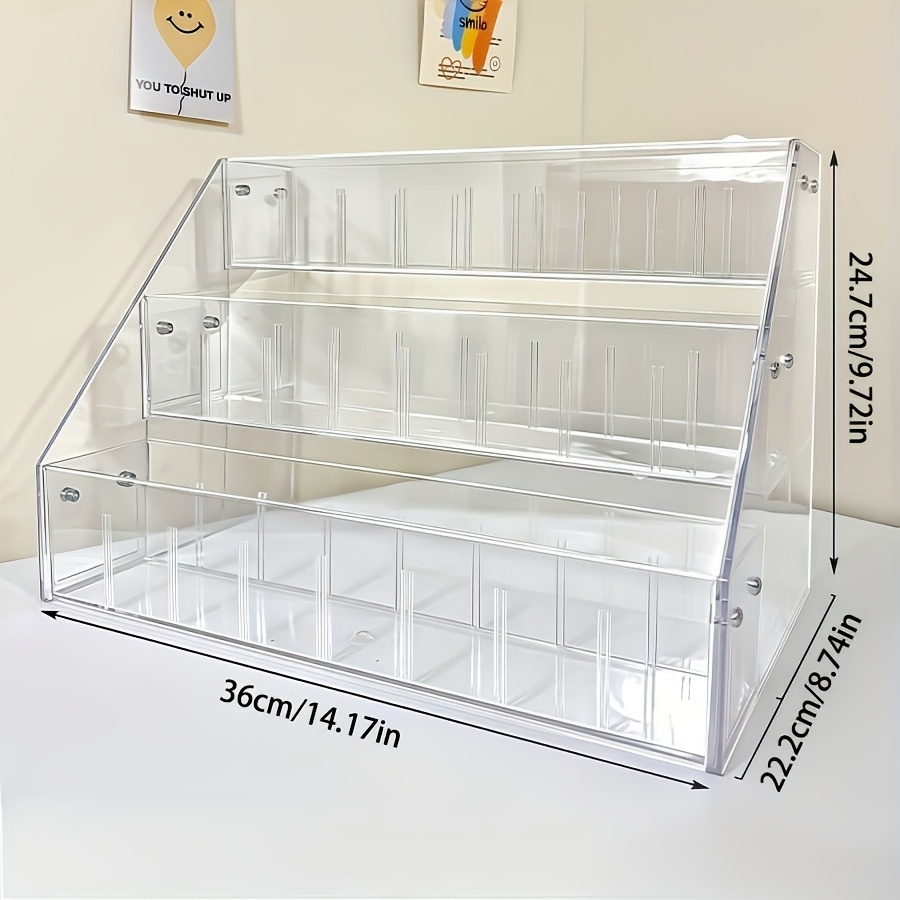 Espositore Acrilico 3 Livelli - Per Profumi, Bomboniere, Collezionismo