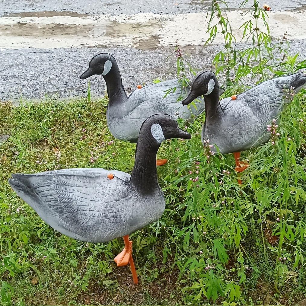 Figurine De Canard En Fonte - Sculpture D'oie De Style