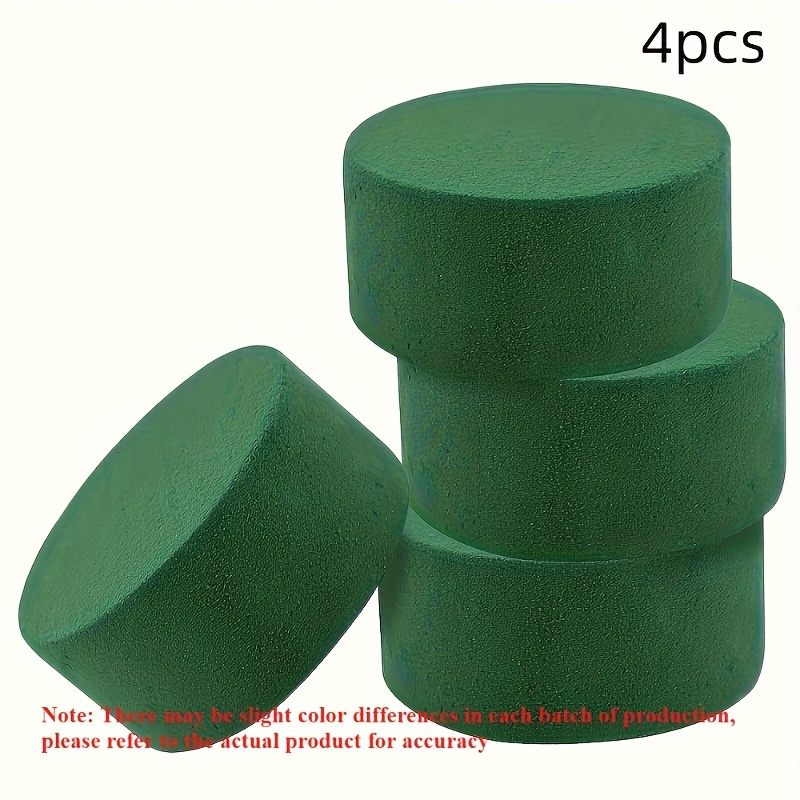 6pcs/4pcs ( Cm) Round Flower Foam, Wet Foam, Set Flower Arrangement, Flower Sponge, Wedding Bouquet Party Decoration, Flower Foam Additions