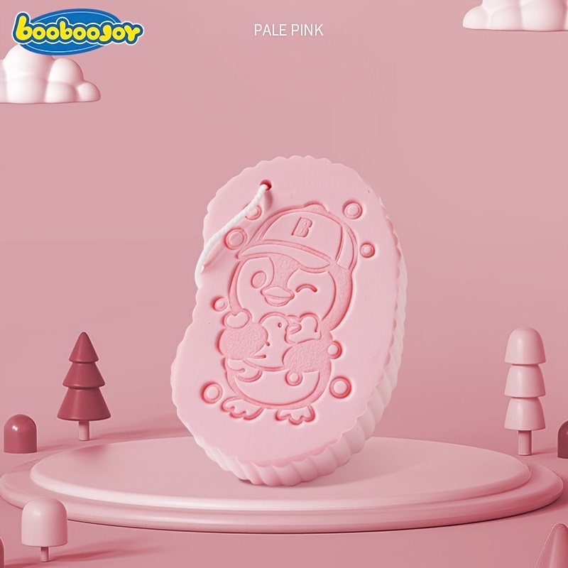 BooBooJoy Painless Exfoliating Bath Sponge, Gentle Cleansing