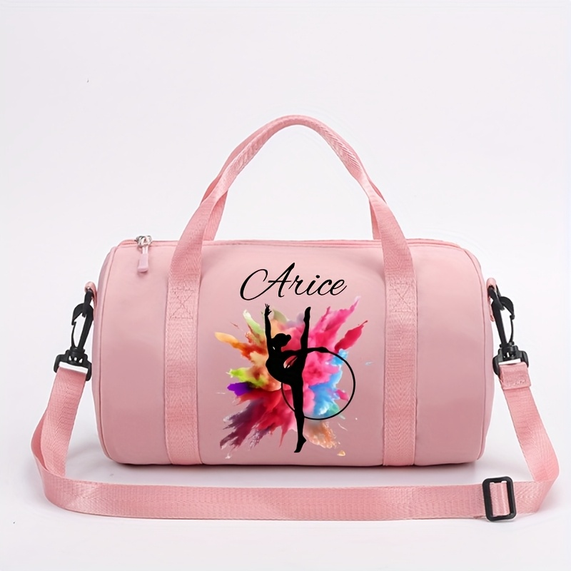 TEMU Borsa a tracolla personalizzata con o saluto festivo, progettata per portata a . per , balletto, e lezioni di , questa borsa 癡 perfetta per la