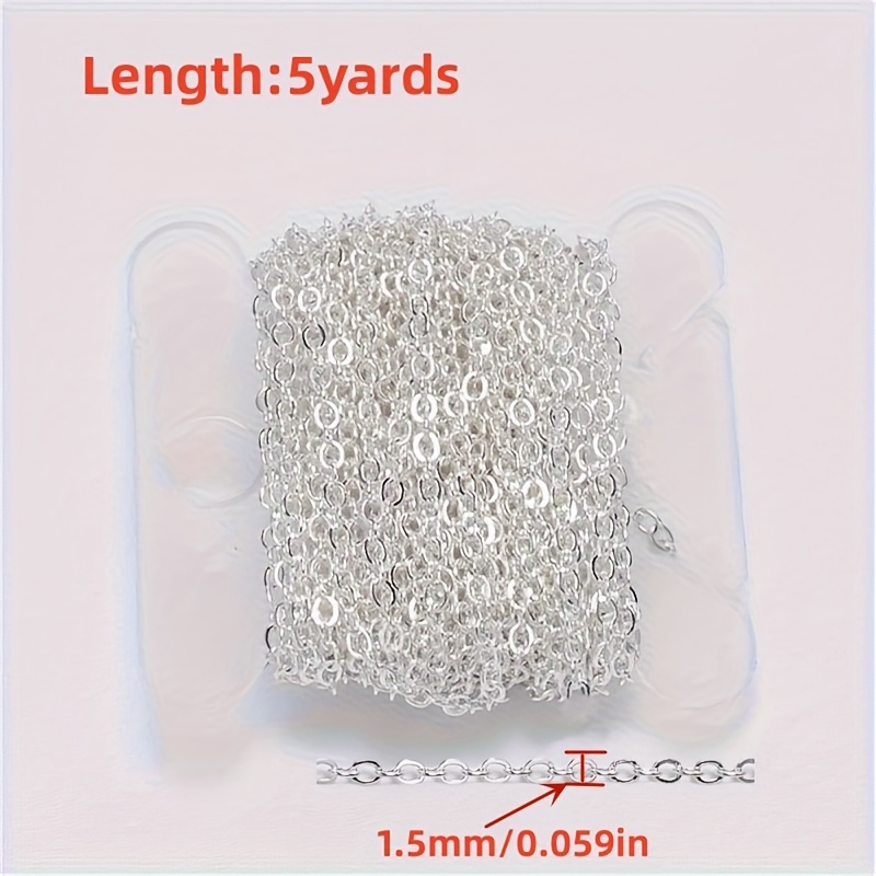 2/5yards Golden/ Necklace For Jewelry Making Diy Necklace Chain Materials Handmade