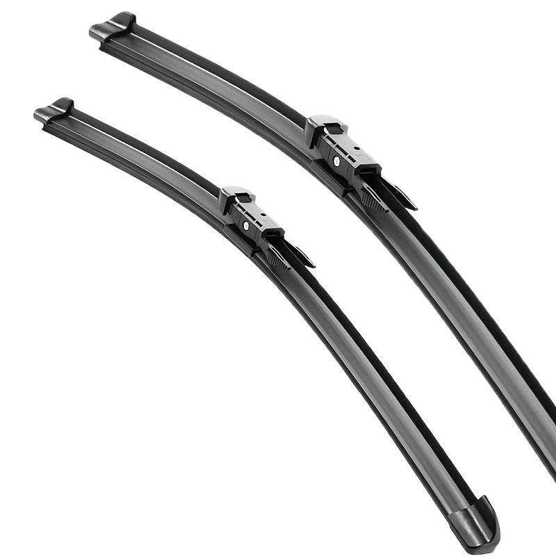 TEMU 2pcs Windshield Wiper Blades, Ptfe Coated Natural Rubber, All Weather Quiet Waterproof Wipers, Compatible With For I4 2022, 24 Inch And 19 Inch,