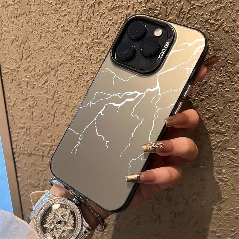 TEMU Mobile Phone Case Simple And Suitable For Fashionable And Trendy People, Anti-fall And Anti-slip, Suitable For Iphone16promax/15/14/13/12/11