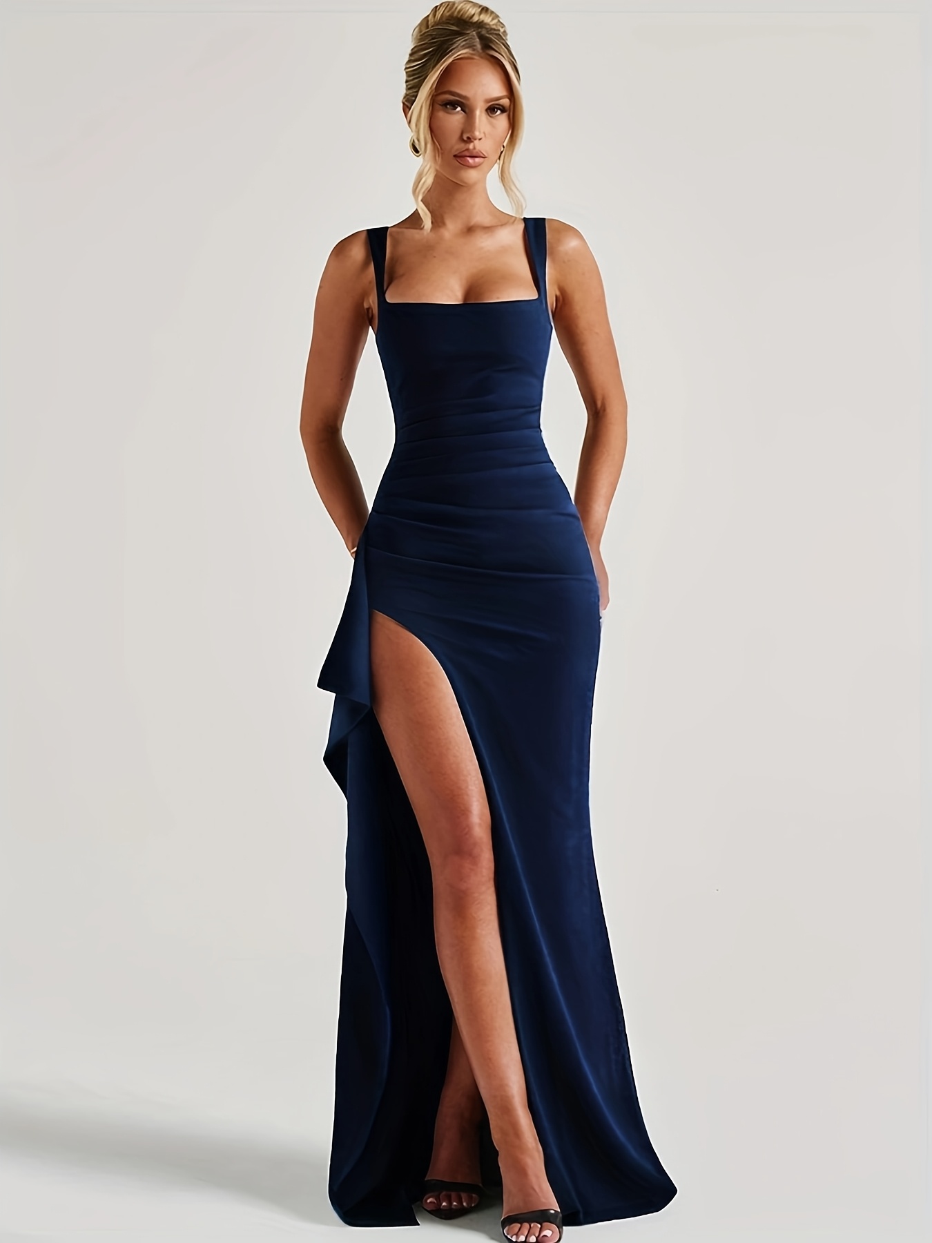 lace up back dress - Mauritius