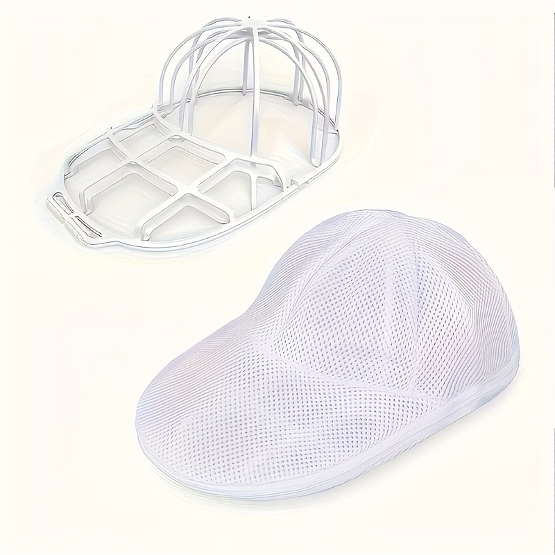 Hat Washer Cage For Washing Machine, Hat Washer With Mesh Bag, Hat Washer For Baseball Caps, Hat Cleaner/ Cage, Laundry Bags