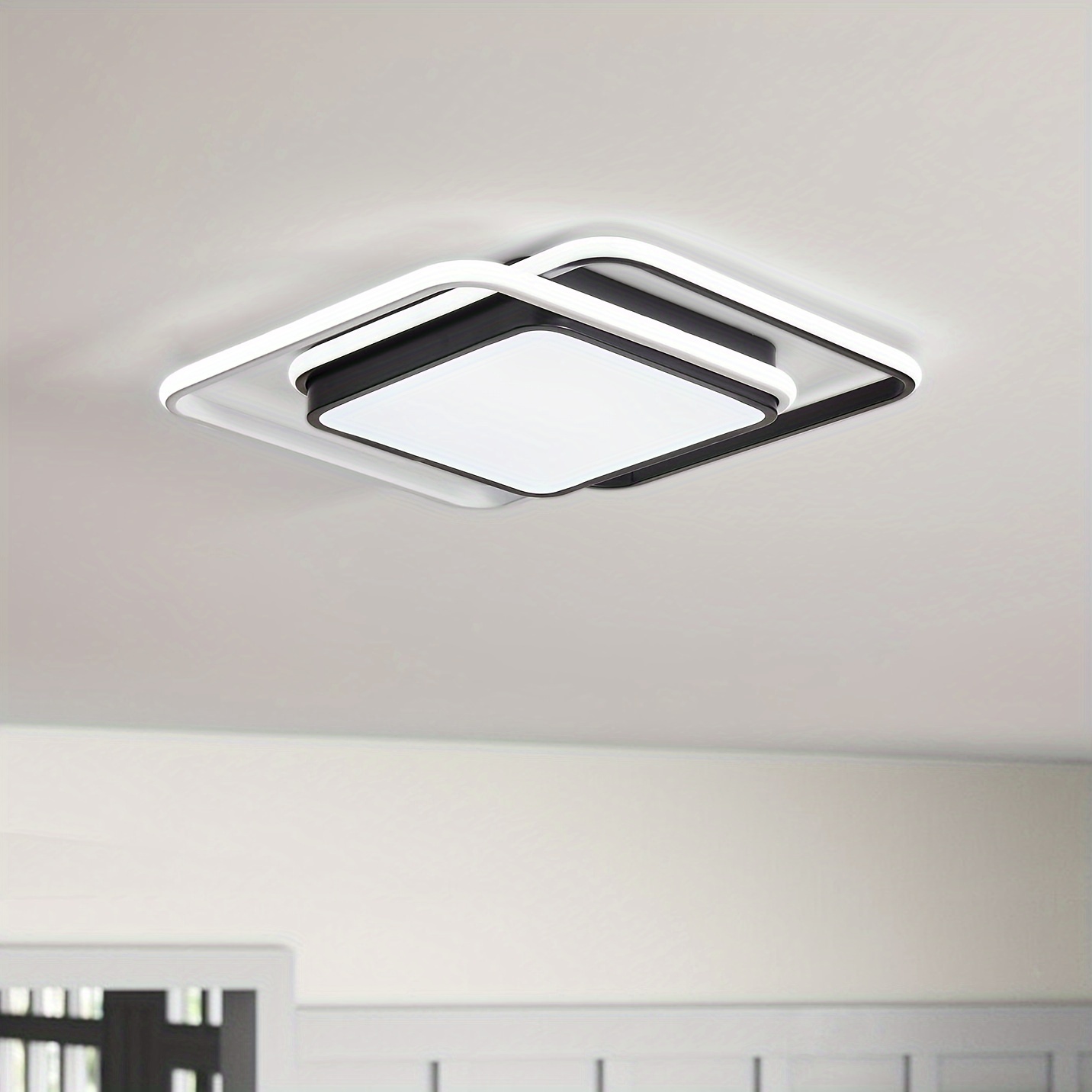 

Rectangle And Led Ceiling Light