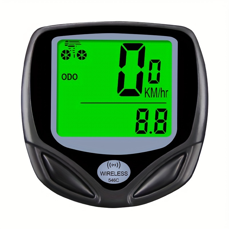 TEMU Bike Speedometer, Bicycle Odometers, Bicycle Speedometer Wireless Cycle Bike Computer Bike Odometer With Lcd Backlight Display Speedometer Accurate Speed Tracking & Stocking Stuffers (mens Gifts)